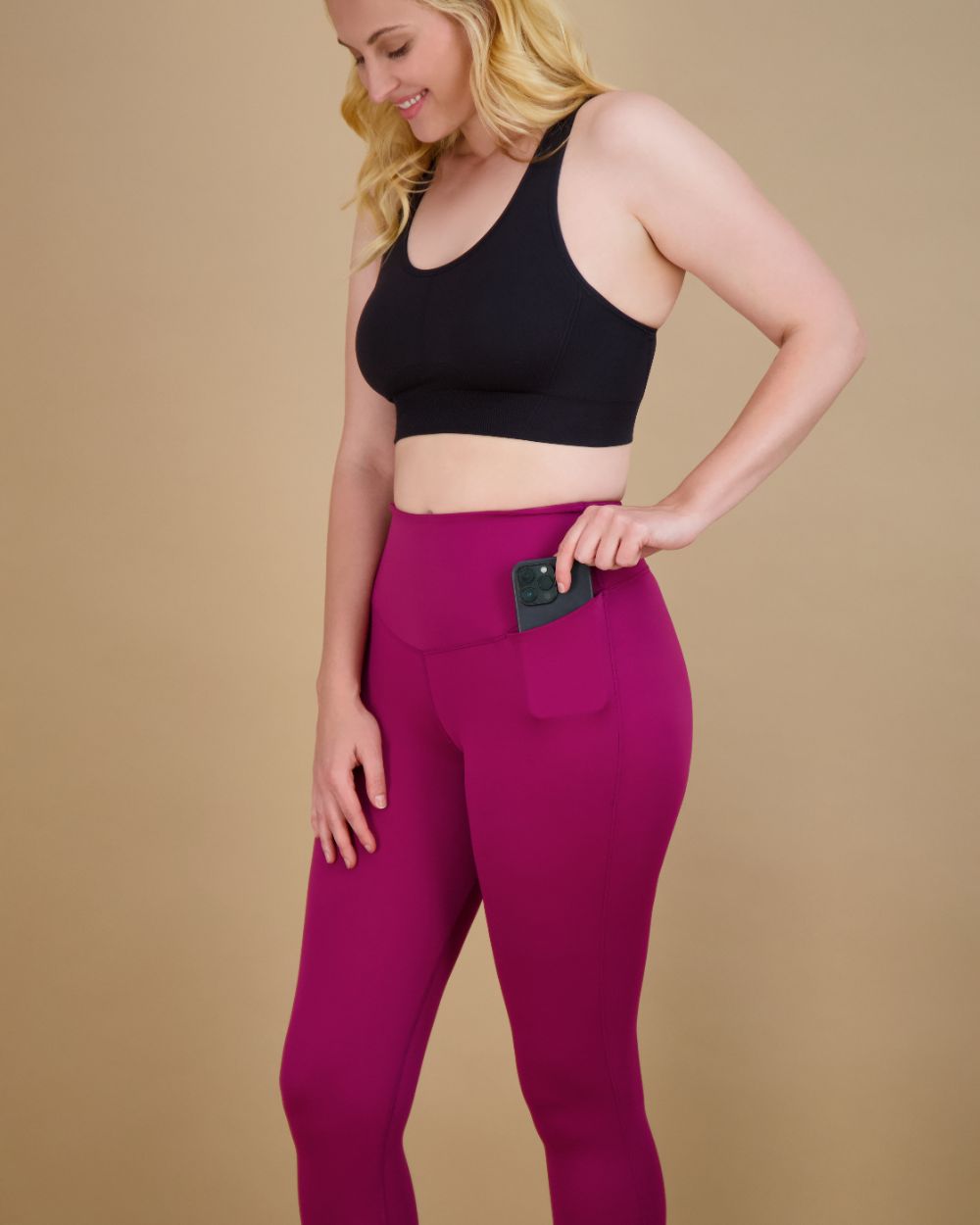 Flex Tummy Smoothing Legging with Pocket