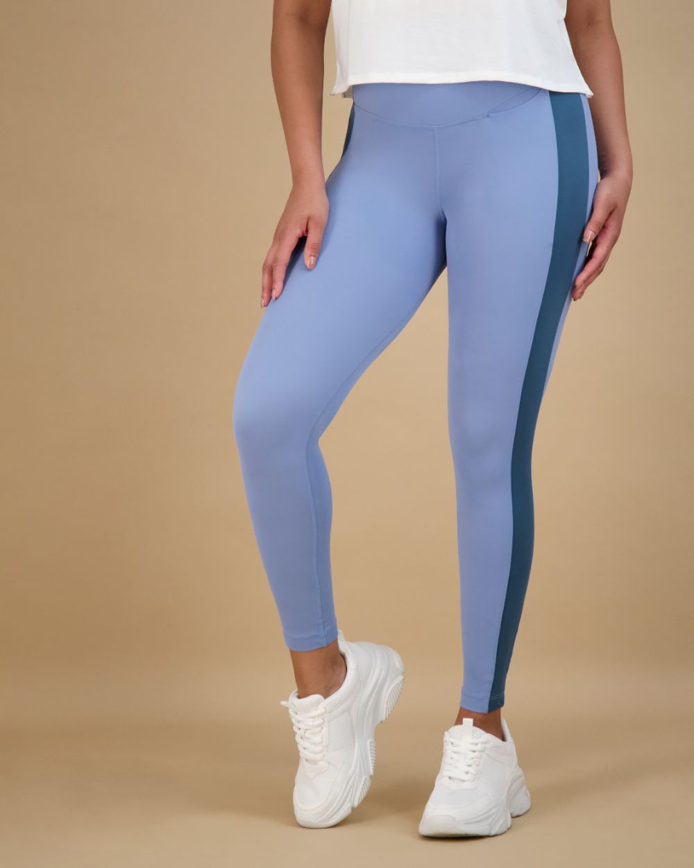 Power Stripe Smoothing Legging with Pocket