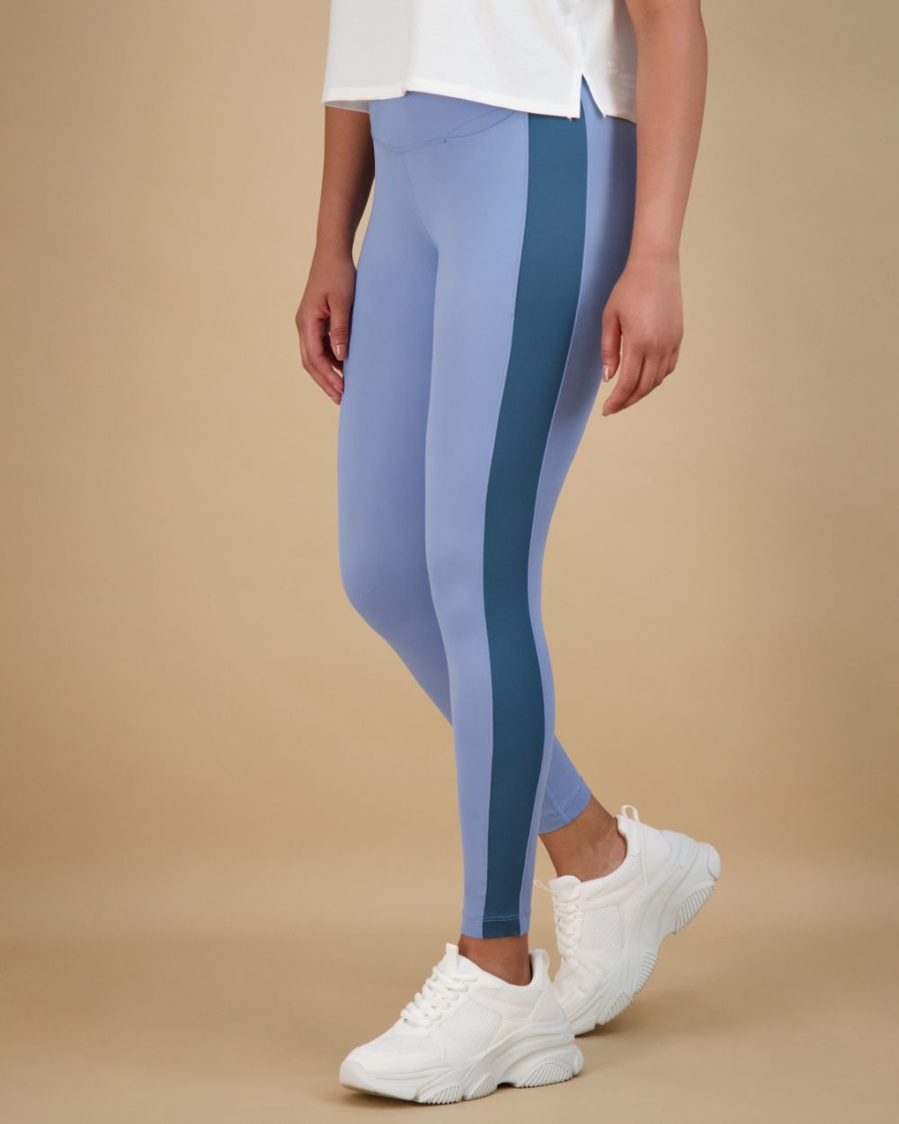 Power Stripe Smoothing Legging with Pocket